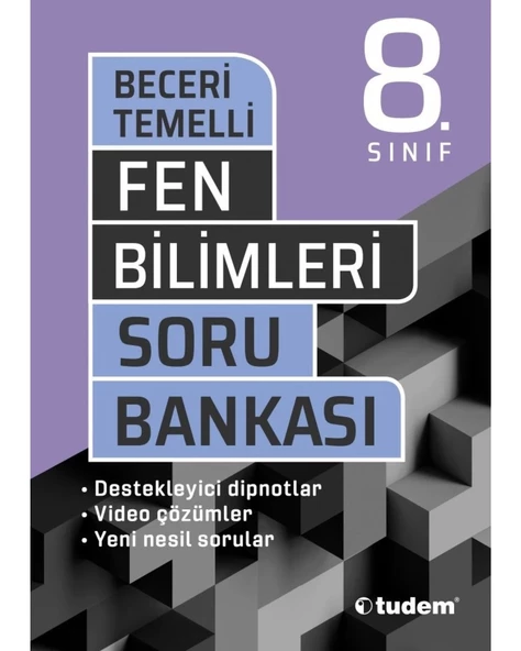 LGS 8. SINIF FEN BİLİMLERİ BECERİ TEMELLİ SORU BANKASI ürün görseli 1