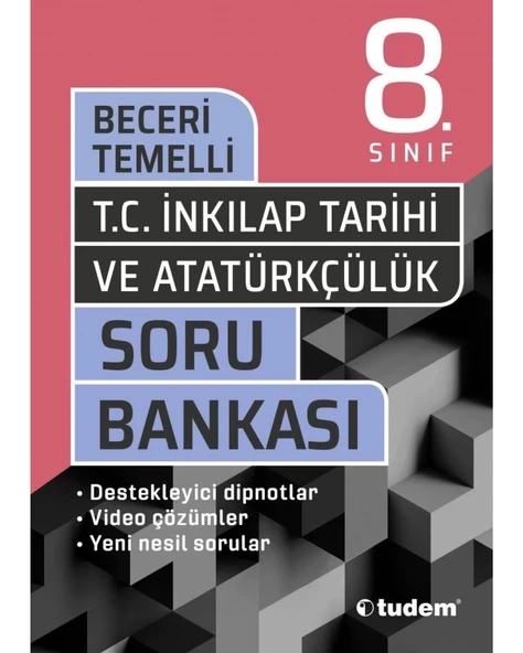 LGS 8. SINIF İNKILAP TARİHİ BECERİ TEMELLİ SORU BANKASI ürün görseli 1