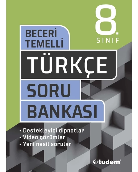 LGS 8. SINIF TÜRKÇE BECERİ TEMELLİ SORU BANKASI ürün görseli 1