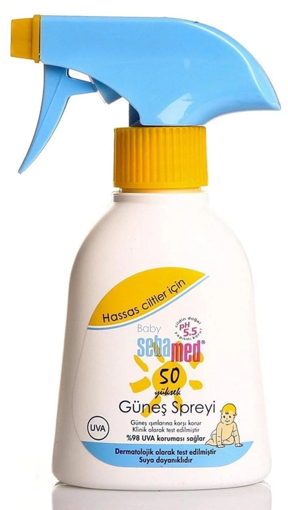 Sebamed Sun Care Bebek Güneş Koruyucu Sprey SPF 50 (200 ml) ürün görseli 1