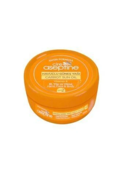 Cire Aceptıne Sun Havuçlu Güneş Yağı Kavanoz 100ml ürün görseli 1