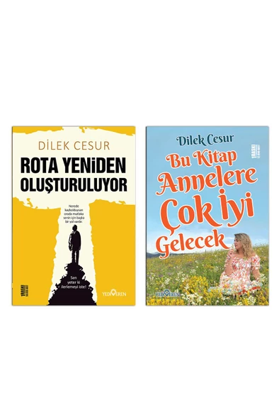 Rota Yeniden Oluşturuluyor/Bu Kitap Annelere İyi Gelecek -Dilek Cesur-Yediveren ürün görseli 1