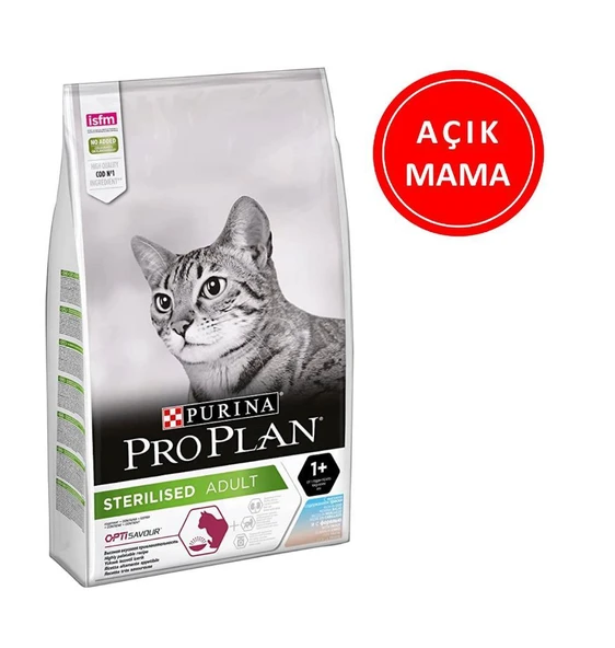 ProPlan Sterilised Morina Balıklı Kısırlaştırılmış Kedi Maması 1 Kg AÇIK ürün görseli 1