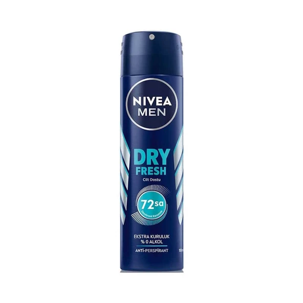 Nivea Men Dry Fresh Anti-Perspirant Deodorant 150ml ürün görseli 1