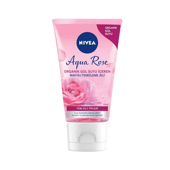 Nivea Aqua Rose Makyaj Temizleme Jeli 150ml ürün görseli 1
