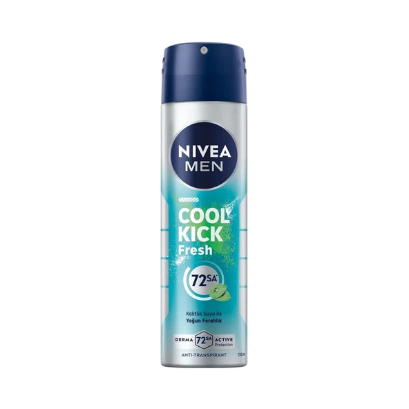 Nivea Men Cool Kick Fresh Anti-Perspirant Deodorant 150ml ürün görseli 1