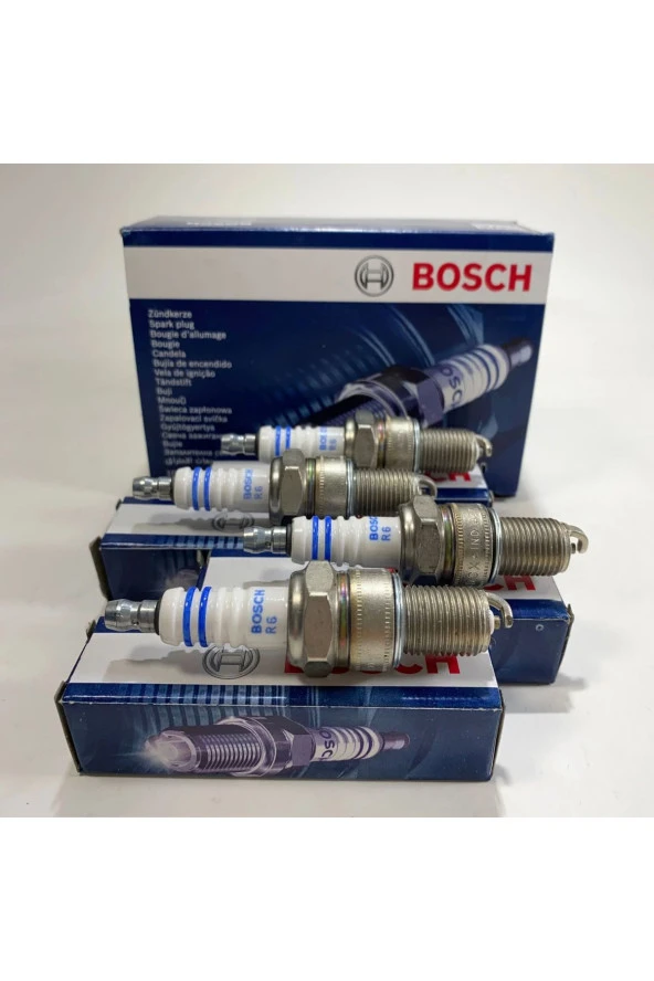 Bosch Mitsubishi Pajero 3.0 V6 1990-1994 Bosch Nikel Buji  6 Adet BUJİ TAKIM 1990 1991 1992 1993 1994 ürün görseli 1