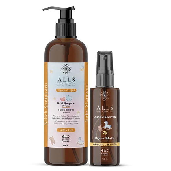 Alls Biocosmetics Organik Bebek Bakım Seti 1 ürün görseli 1