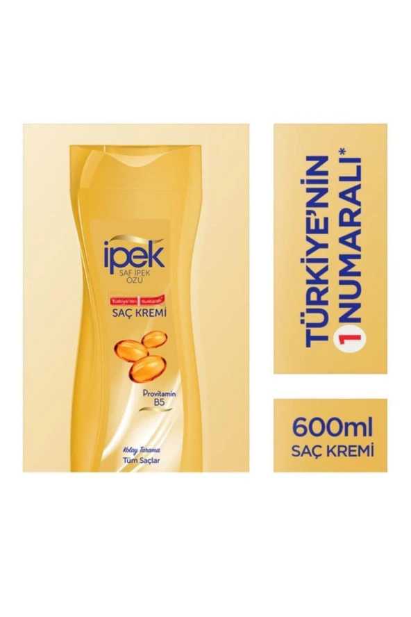 İPEK SAÇ KREMİ TÜM SAÇLAR 600ML ürün görseli 1