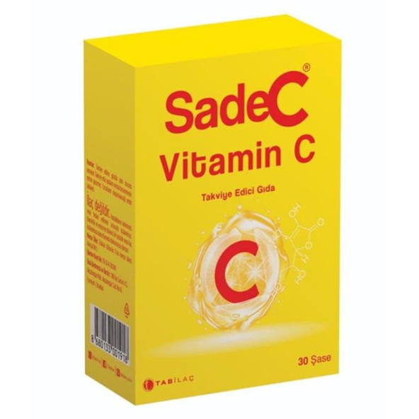 SadeC Vitamin C 1000 mg 30 Saşe ürün görseli 1