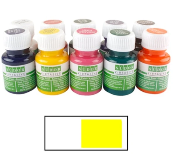 Südor Kumaş Boyası 25Ml Sarı - 2 adet ürün görseli 1