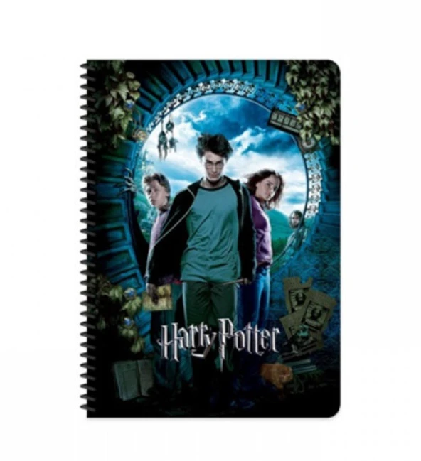 Keskin Color Harry Potter Not Defteri 80 Yaprak Çizgili Spiralli ürün görseli 1