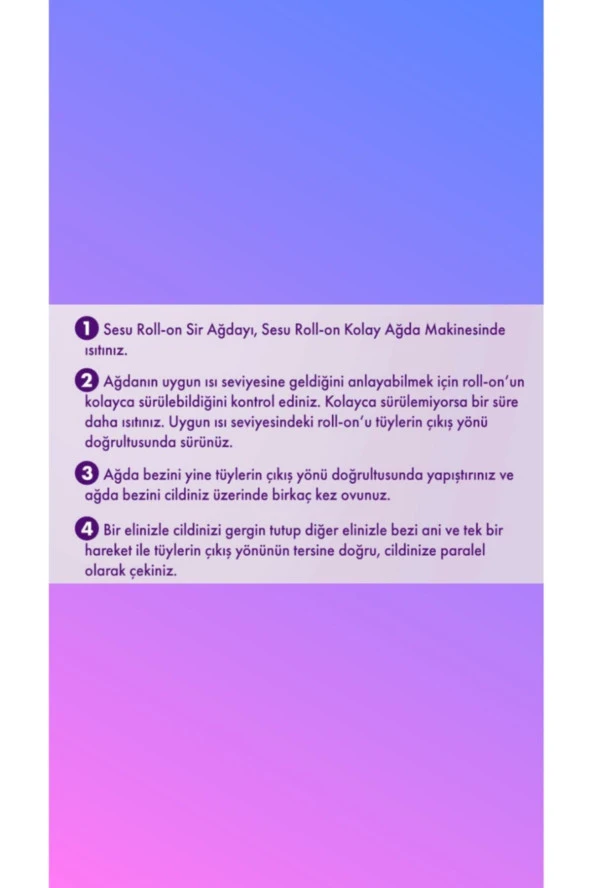 2 Adet Kartuş Roll-on Kolay Ağda+2 Yıl Garantili Ağda Makinesi+ 10mt Ağda Bezi Ağda Seti ürün görseli 1