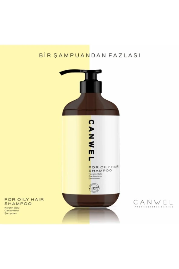 Tuzsuz Şampuan Yağlı Saçlar 1000 Ml ürün görseli 1