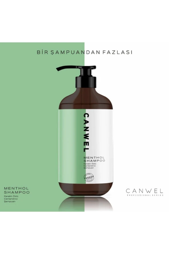 Tuzsuz Şampuan Mentol Ferahlığı 1000 Ml ürün görseli 1