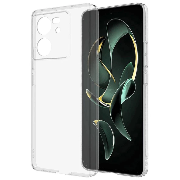 Xiaomi Mi 13T Pro Uyumlu  Uyumlu KılıfNano Oleofobik Özellikli Sert Arka Yüzey Droga Kapak ürün görseli 1