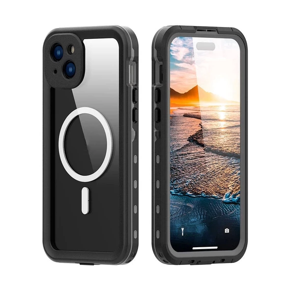 iPhone 15 Plus Uyumlu1-1 Su Geçirmez Uyumlu Kılıf ürün görseli 1