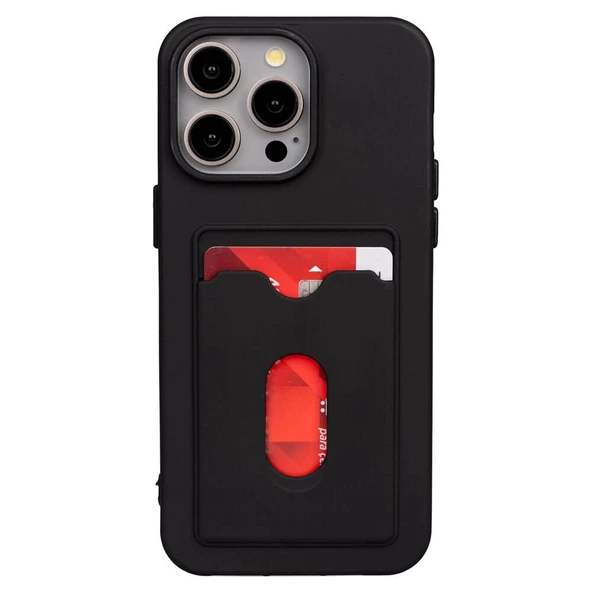 iPhone 15 Pro Max Uyumlu  Uyumlu KılıfDora Kartlıklı Silikon Kapak ürün görseli 1