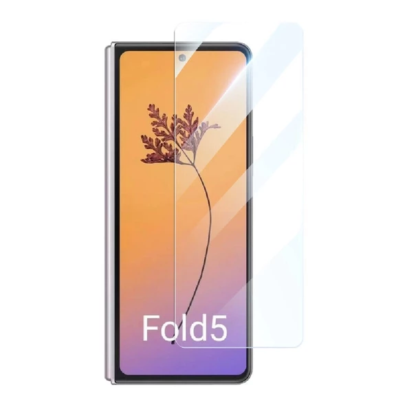 Z Fold 5 Etnaa Şeffaf Cam Ekran Koruyucu ürün görseli 1