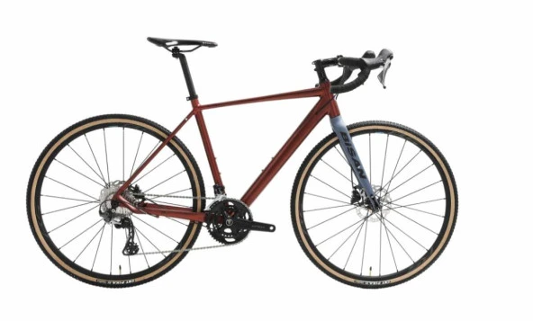 Bisan All Trail Eco Claris 52 Cm Siyah Kırmızı Gravel Yol Bisikleti ürün görseli 1