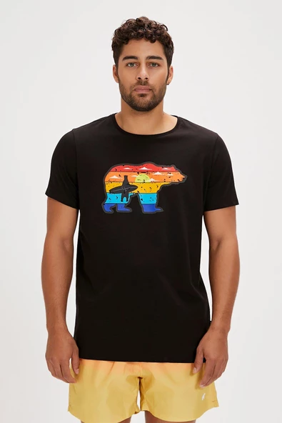 BAD BEAR GLEEN ERKEK TSHİRT - Resim 7