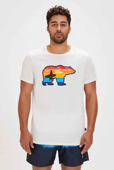 BAD BEAR GLEEN ERKEK TSHİRT - Resim 5