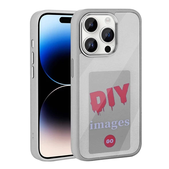 iPhone 14 Pro Max Uyumlu  Uyumlu KılıfEkranı Yansıtan Akıllı NFC Kapak ürün görseli 1