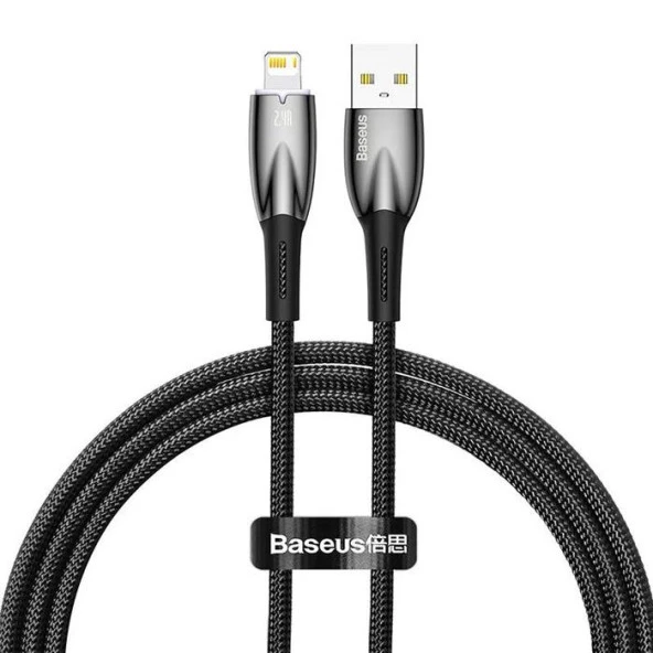 Baseus Glimmer Series iPhone Lightning to USB Hızlı Data Şarj Kablosu 1mt ürün görseli 1