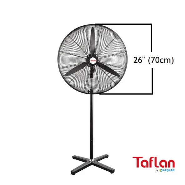 Taflan Fs-650 Sanayi Tipi Ayaklı Vantilatör 220W ürün görseli 1