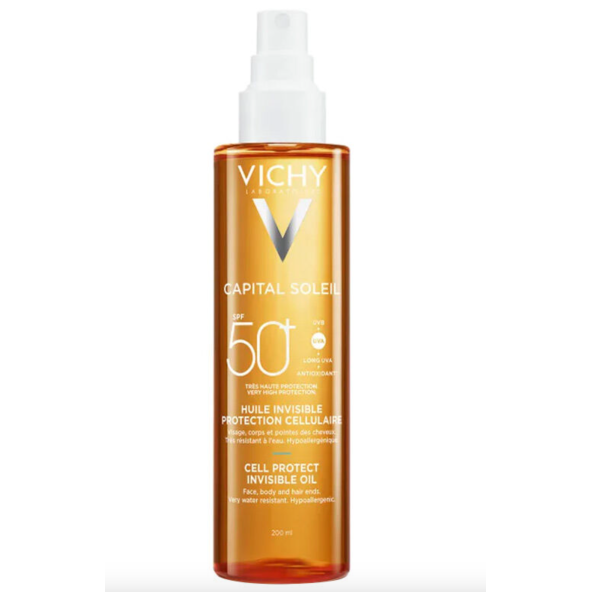 Vichy Capital Güneş Koruyucu Yağ 200 ml ürün görseli 1