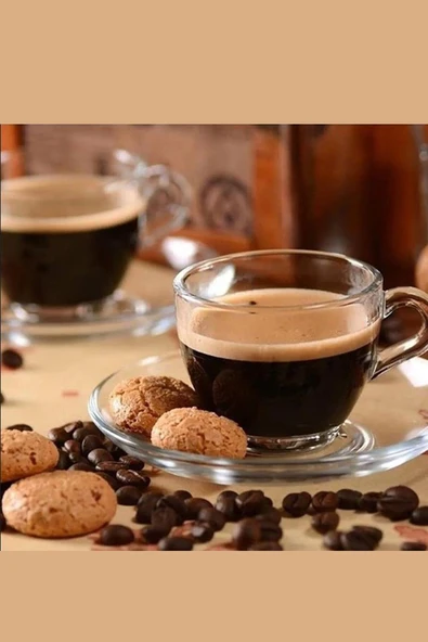 Paşabahçe 97984 Espresso Fincan-Türk Kahve Fincan Takımı 6'lı 90 cc ürün görseli 1