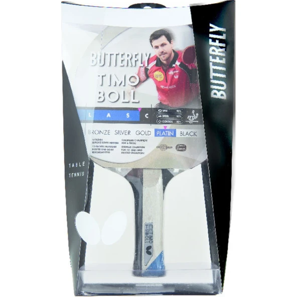 Butterfly Timo Boll ITTF PLatin Onaylı Masa Tenisi Raketi - 85026S ürün görseli 1