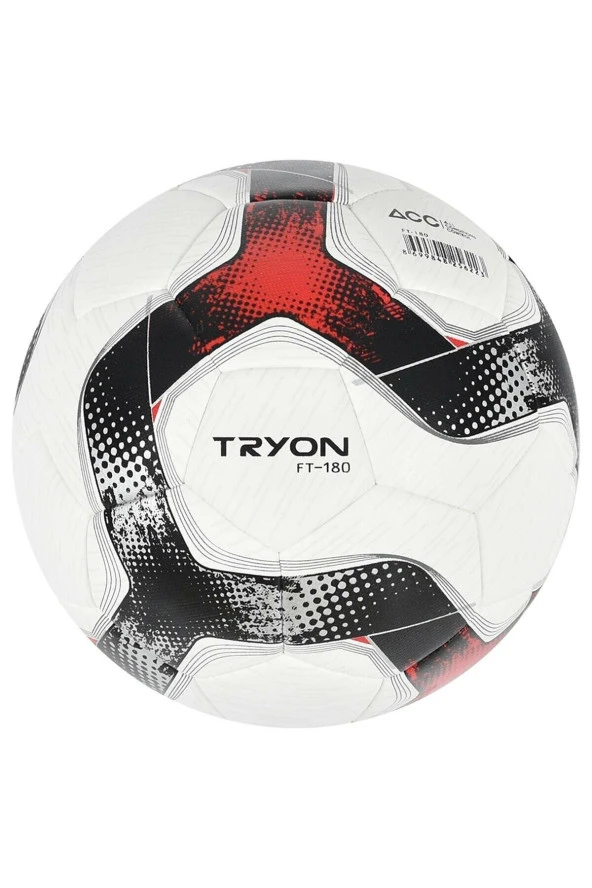 TRYON FT-180 Dikişli 4 No Futbol Topu (Kırmızı) ürün görseli 1