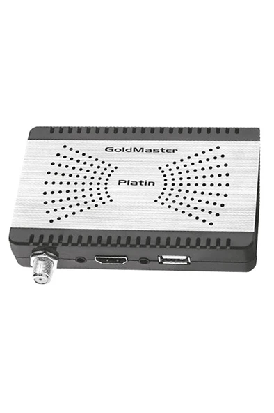 GOLDMASTER Platin Micro HDMI Çıkışlı Full HD PVR Kayıt Uydu Alıcısısı ürün görseli 1