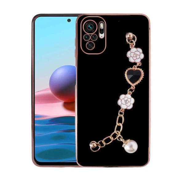 Xiaomi Poco M5S Uyumlu  Uyumlu KılıfEl Tutamaçlı Kamera Korumalı Taka Silikon Kapak ürün görseli 1