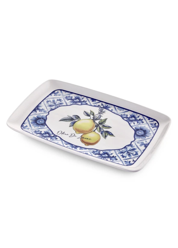 The Mia Odore Di Limone Dikdörtgen Servis Tabağı 31x20 cm ürün görseli 1