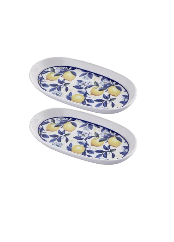The Mia Odore Di Limone Oval Servis 2li 26 cm ODL0012 ürün görseli 1