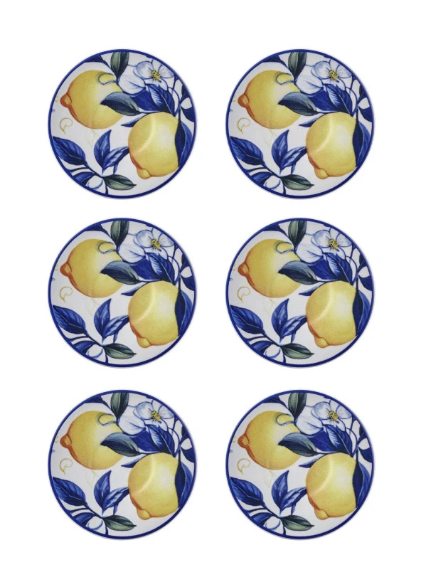The Mia Odore Di Limone Çay Tabağı 6lı Set 13 cm ODL0014 ürün görseli 1