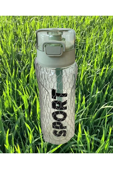 Kilitli Kapaklı Taşıma İpli Exclusive Kalite BPA Free Okul ve Sporcu Suluk Matara - YEŞİL ürün görseli 1