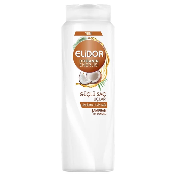 ELİDOR ŞAMPUAN GÜÇLÜ SAÇ UÇLARI 550ML ürün görseli 1