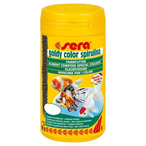 Sera Goldy Color Spirulina 100 ml ürün görseli 1