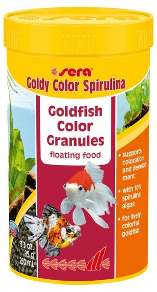 Sera Goldy Color Spirulina 100 ml - Resim 2