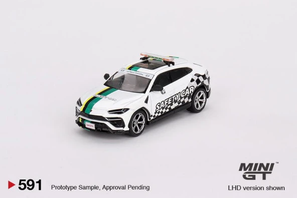 Mini GT Lamborghini Urus 2022 Macau GP Official Safety Car 591 ürün görseli 1