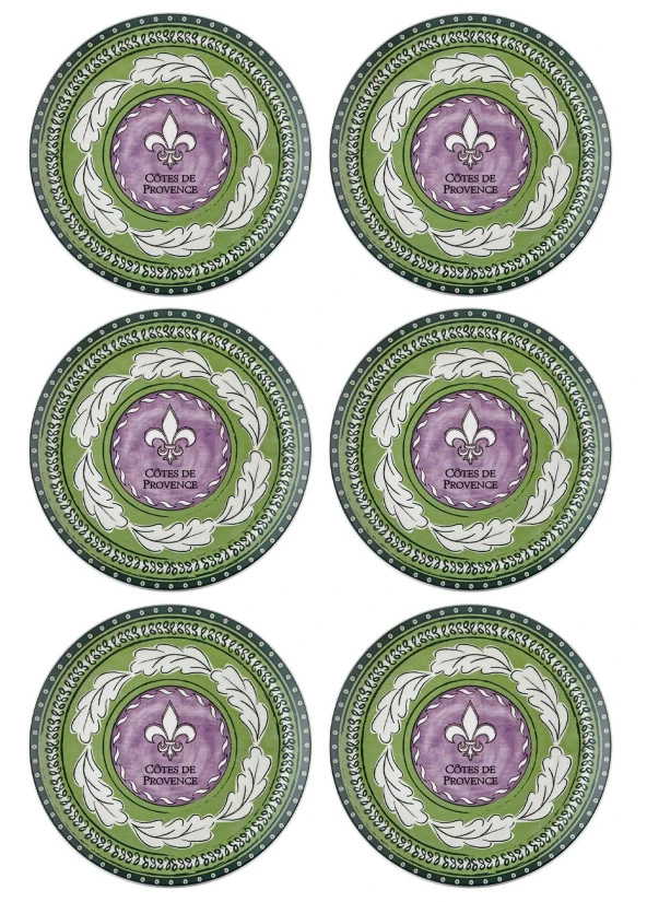 The Mia Provence Servis Tabağı 6lı Set 26 cm PRC0003 ürün görseli 1