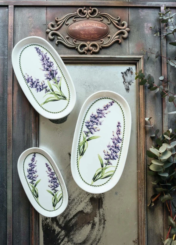 The Mia Provence Oval Servis 2li 21 cm - Resim 4
