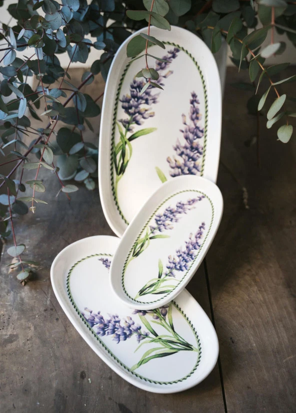 The Mia Provence Oval Servis 2li 26 cm - Resim 3