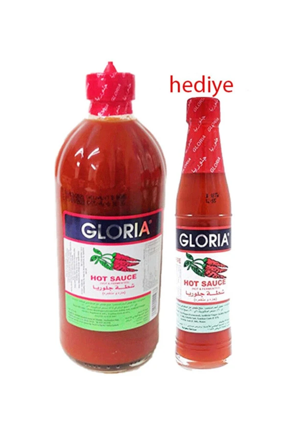 GLORİA Bir Adet Acı Sos 474Ml + Acı Sos 88 Ml Bedava ürün görseli 1