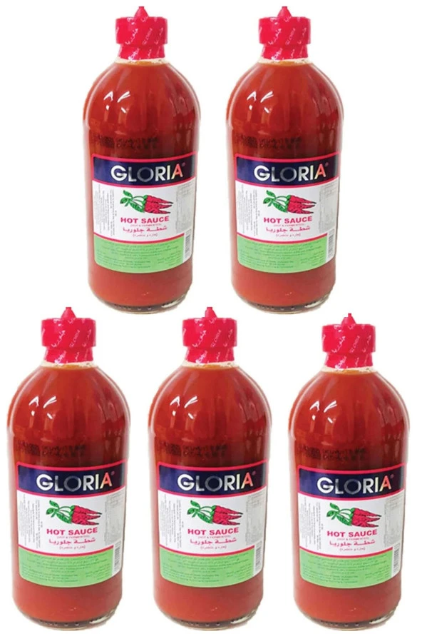 GLORİA Acı Sos 474Ml X5 Adet ürün görseli 1
