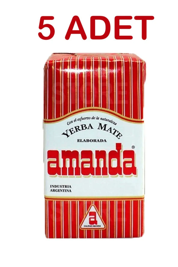 AMANDA Yerba Mate 250 Gr X 5 Adet "Orjınal" ürün görseli 1