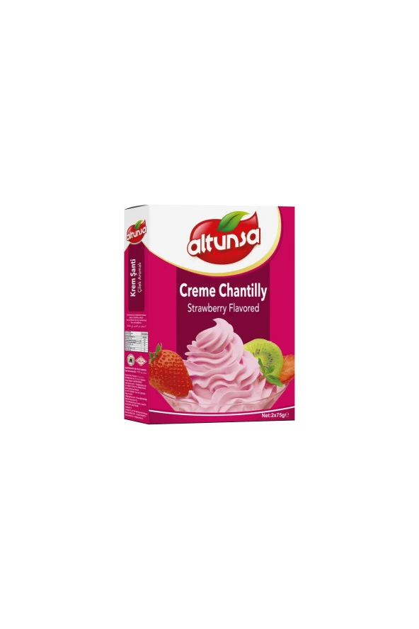 ALTUNSA Çilekli Krem Şanti 150 Gr ürün görseli 1